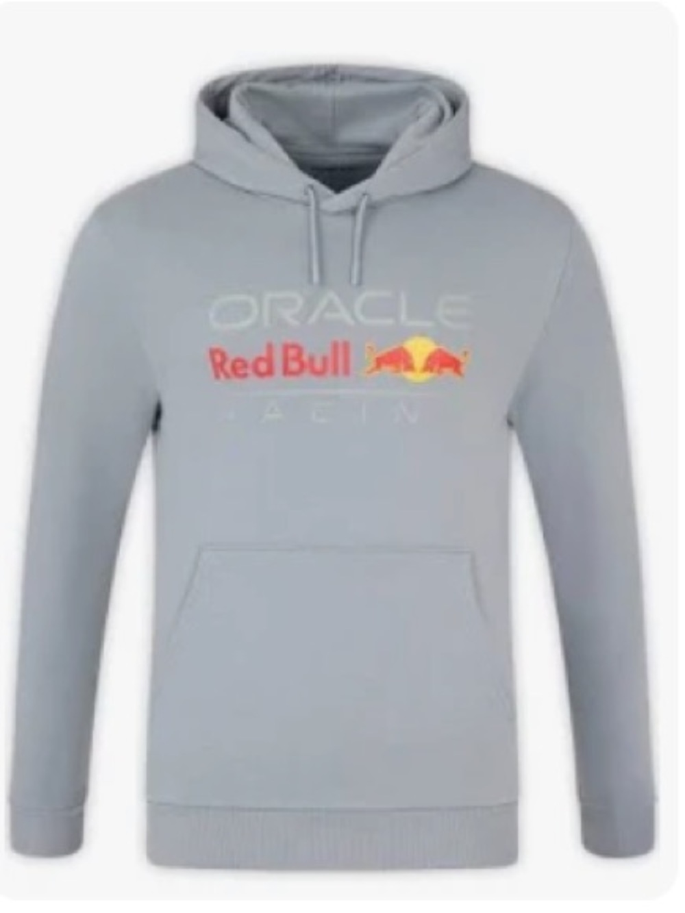 Authentic Red Bull Racing Formula 1 Essential Hoodie - Grey (Unisex, US-M)